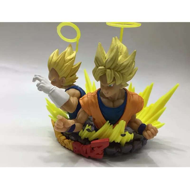 Аниме Драконий жемчуг Супер Saiyan сын Goku Vegeta PDHc воин King Вегета GK статуя собирать современные игрушки M2665