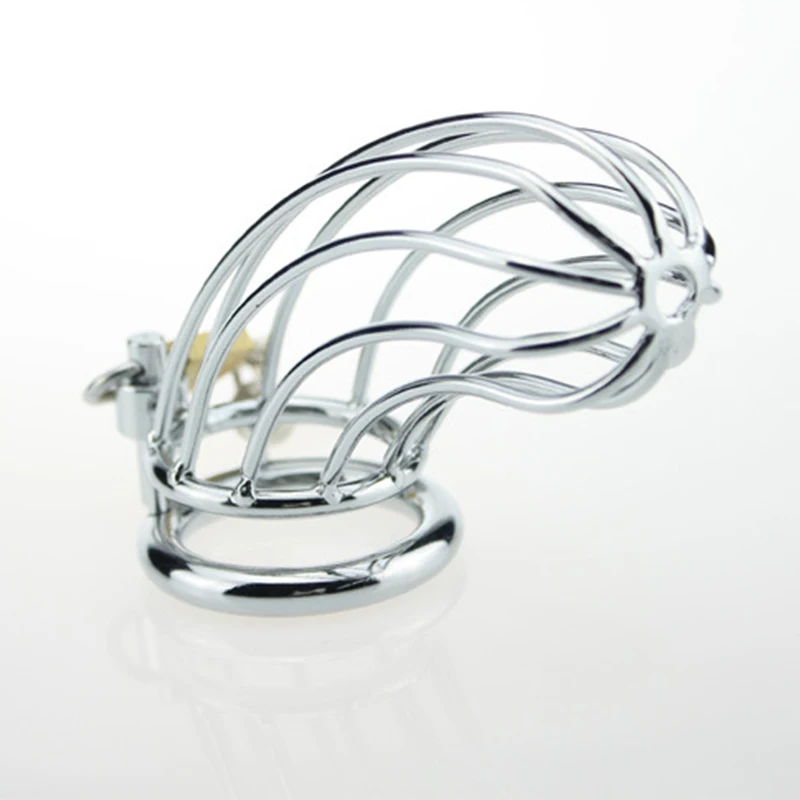 BDSM Chastity Belt Stainless Steel Cage Ring Happy Enjoyment Props