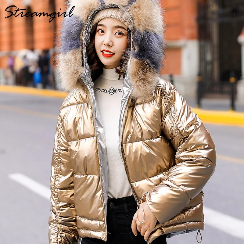 Winter Jacket For Women With Fur Hood 