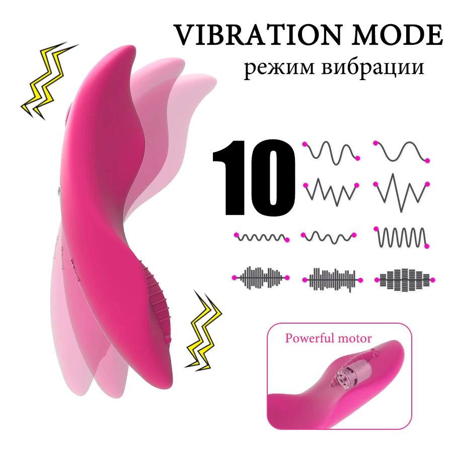 FLXUR Portable Clitoral Stimulator 10 modes Wireless Remote Control Vibrator Invisible Panties Vibrating Egg Sex Toys For Women