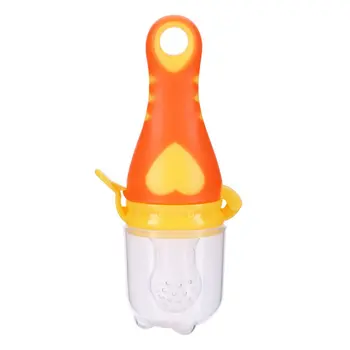 

Fresh Food & Fruit Feeding Pacifier Silicone Teething Pacifiers Baby Nibbler Food Feeder Teether Teething Toy