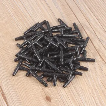 

50pcs Agricultural Garden Irrigation 1/4 Barb Drip Tee Connector Garden Watering Supplies Fittings Agriculture Irrigation Pipe
