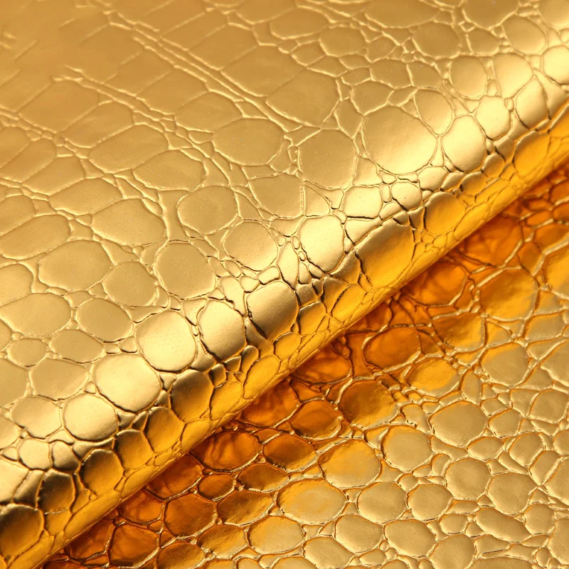 PU Shiny Stone Grain Waterproof Faux Leather 50*137cm DIY Craft