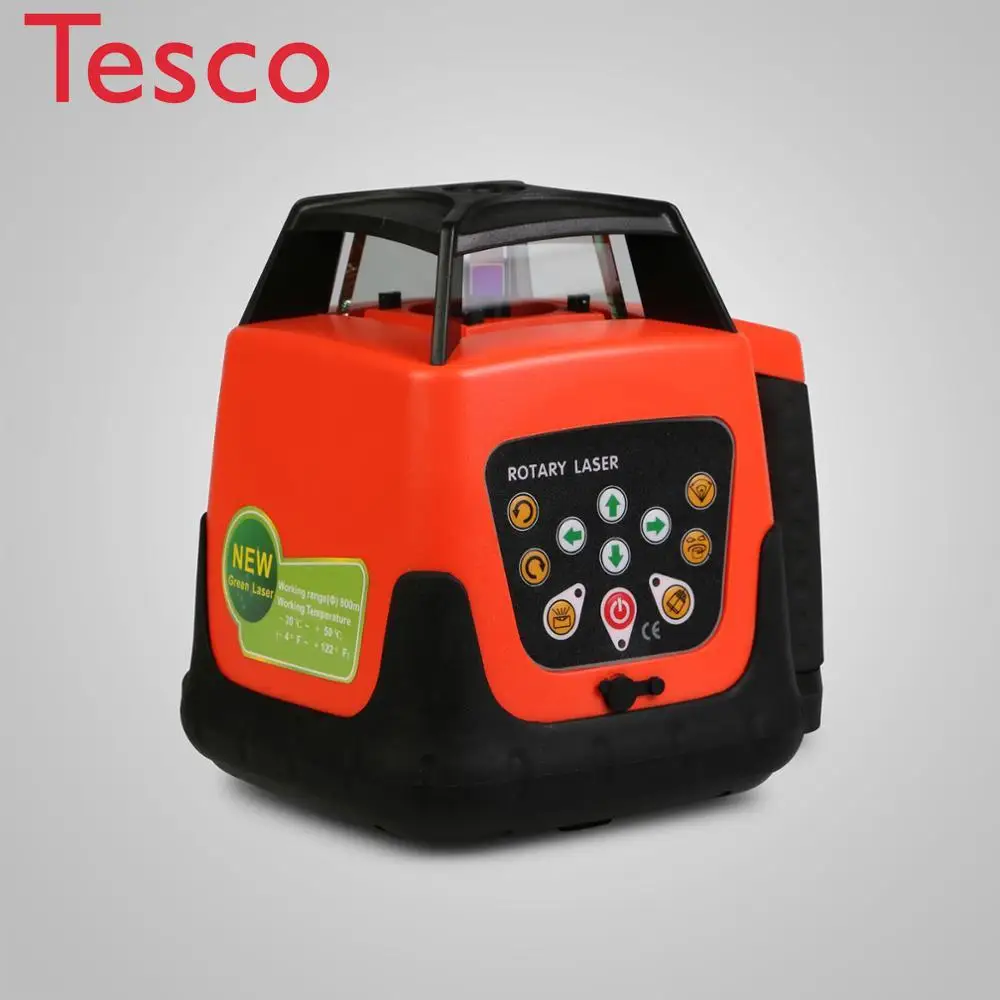Automatic Self-leveling Rotary Green Laser Level with Tripod Staff