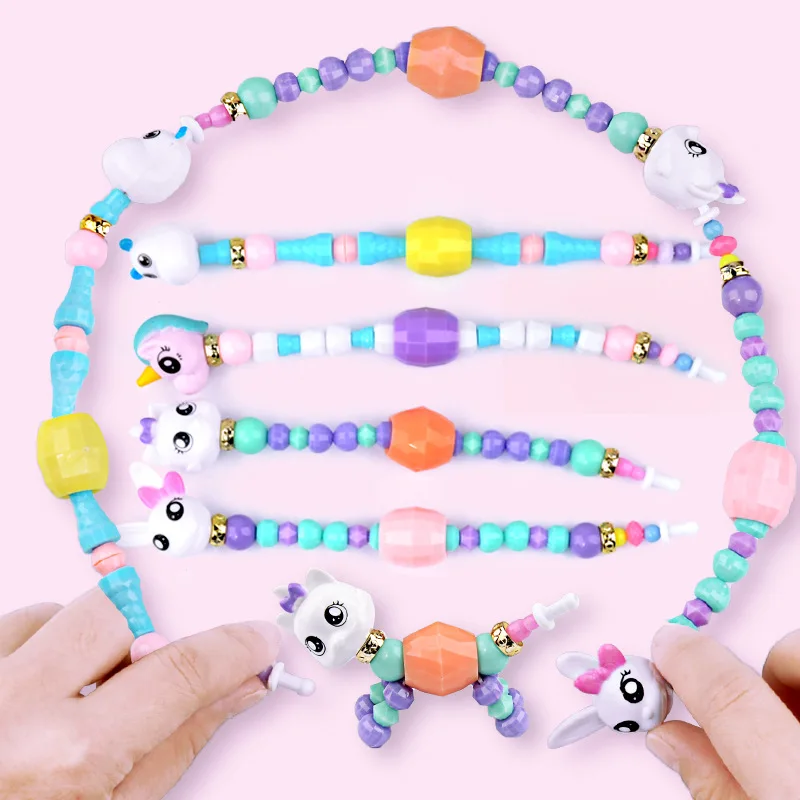2021 New Cute Animal Transformation Diy Bracelet Magic Animals Variety