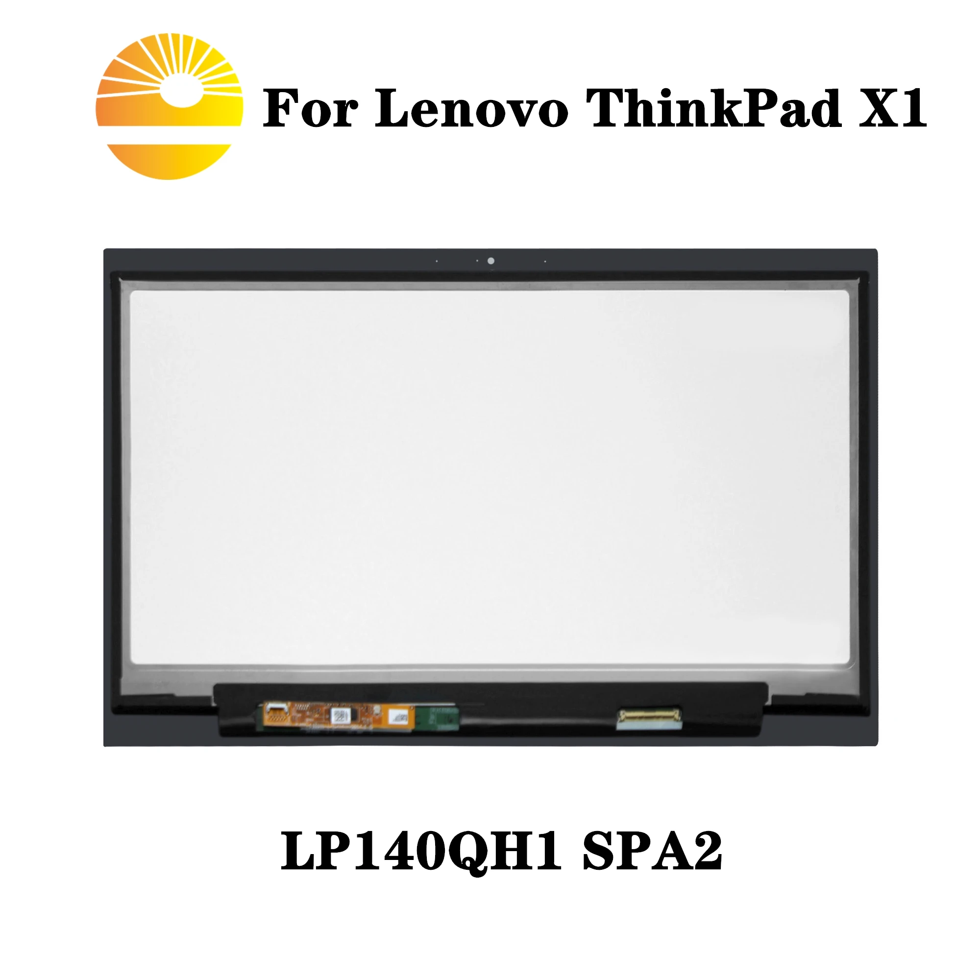 Дигитайзер сенсорного ЖК-экрана в сборе с рамкой LP140QH1 (SP)(A2) для Lenovo X1 Carbon SPA2 |