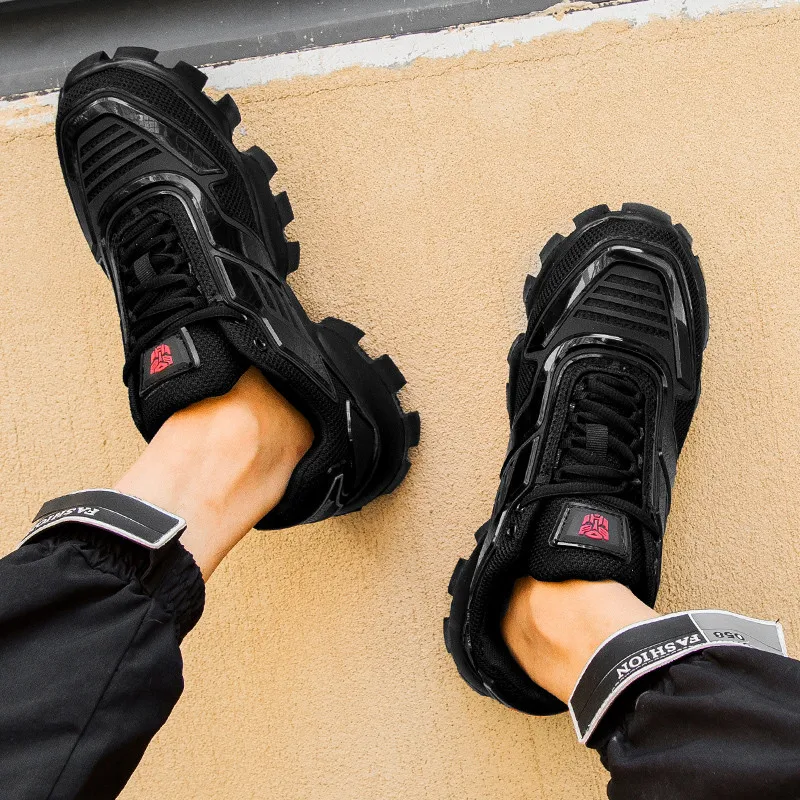 Кроссовки с мягкой подошвой повседневная обувь перфорацией Мужская Весенняя