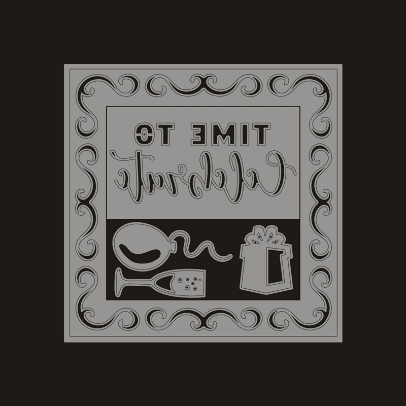 Новые 3D металлические Вырубные штампы и Скрапбукинг для изготовления бумаги, Подарочные шары, поздравления, украшения, тиснение, рамка, карта, ремесло