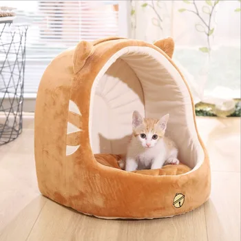 

1PC Pet Dog Bed & Sofa Warming Dog House Soft Dog Nest Winter Kennel For Puppy Cat Plus Size Small Medium Dogs Pet 5