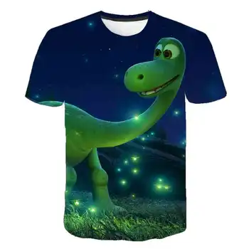 

Boys & Girls Anime T-shirts Kids Dinosaur 3D Print T Shirt For Boys Children Short Sleeve T-shirt Cartoons Summer Tops Clothing