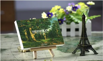 

Shishkin's Gorgeous Landscape Oils Greeting Card For Art Lovers 30pcs Delicate Classical Retro Recycled Postcard Gift
