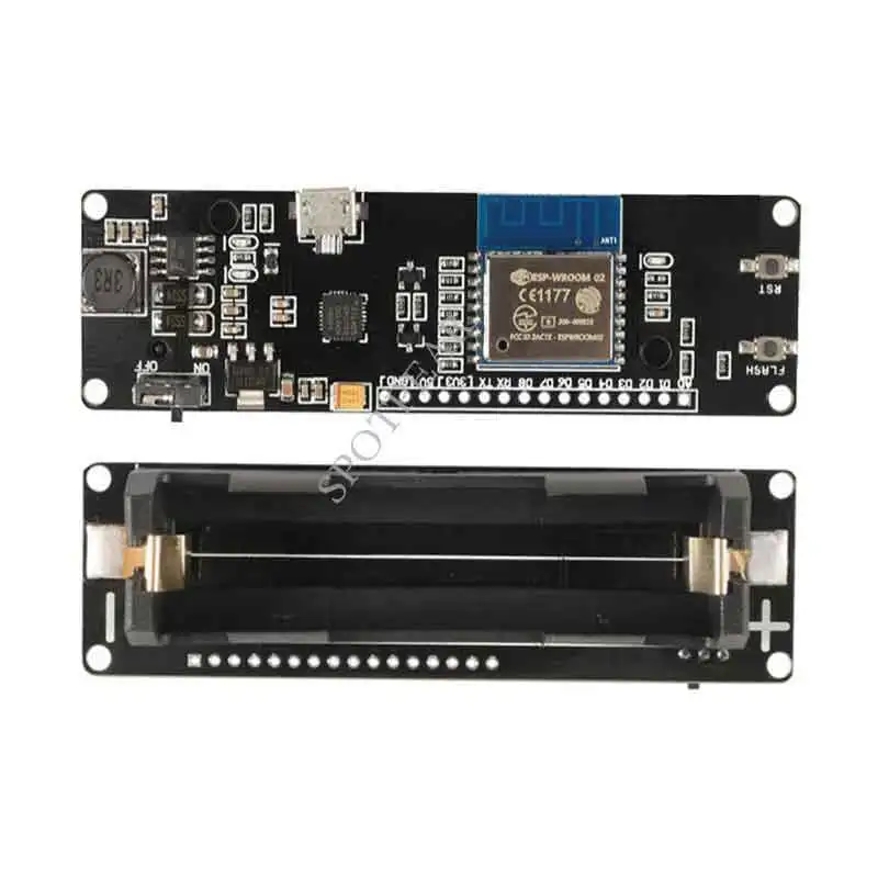 ESP8266 ESP WROOM-02 ̴ WiFi   18650 ͸  
