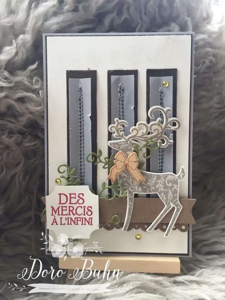 

Merry Christmas Deer Clear Silicone Stamp/Seal for DIY scrapbooking/photo album Decorative clear stamp sheets