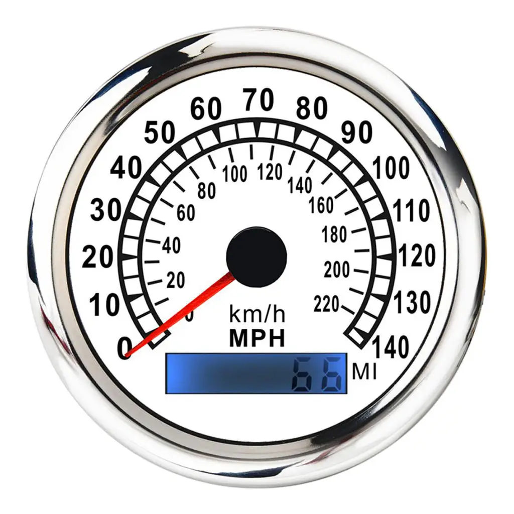 Marine Boat Digital GPS Speedometer 140MPH Waterproof Meter