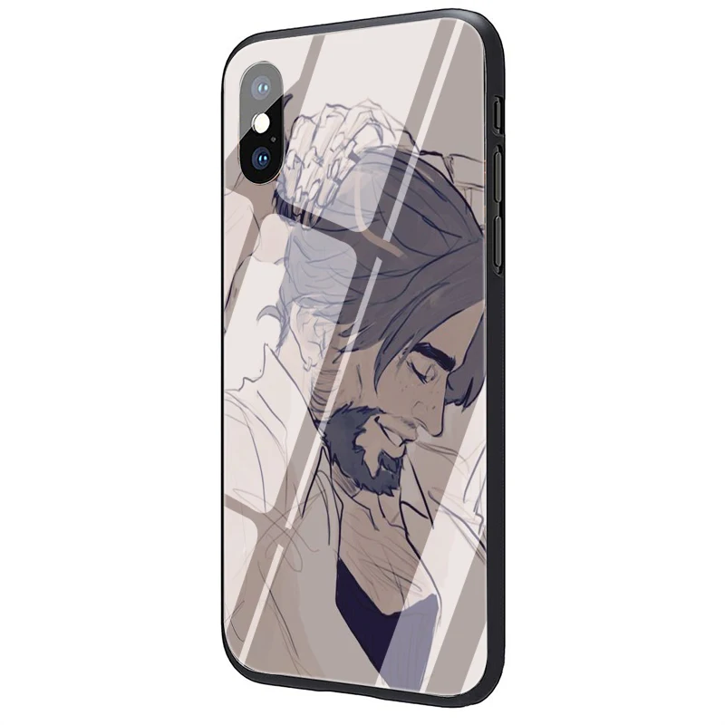 G2 EWAU кастлевания 1 2 Seson закаленное стекло чехол для телефона чехол для iPhone 5 5S SE 6 6s 7 8 Plus X XR XS 11 Pro Max - Цвет: G2