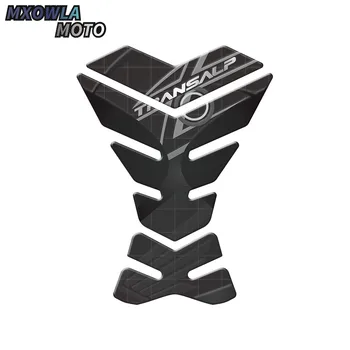 

Motorcycle Carbon Fuel Gas Tank Cap Cover Pad 3d Sticker Protector for XL650V Transalp XL700V