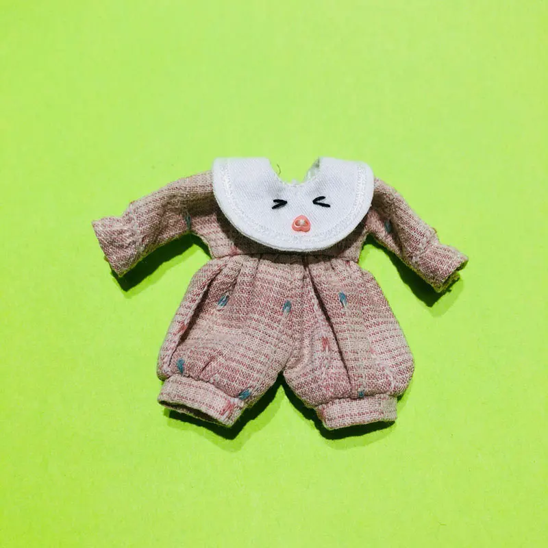 Ob11 baby clothes pig onesie 1/12 BJD GSC clay Molly doll clothes jumpsuits doll accessories