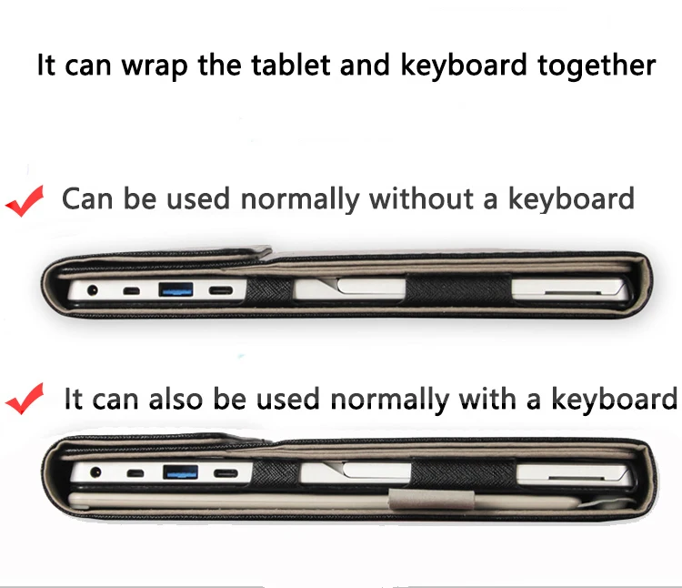 Suporte de Alta Case do Plutônio para Jumper Teclado para Ezpad Fundas + Presente Qualidade Polegada Tablet 2in 1tablet Case Jpb12 i7 12 - Imagem 4