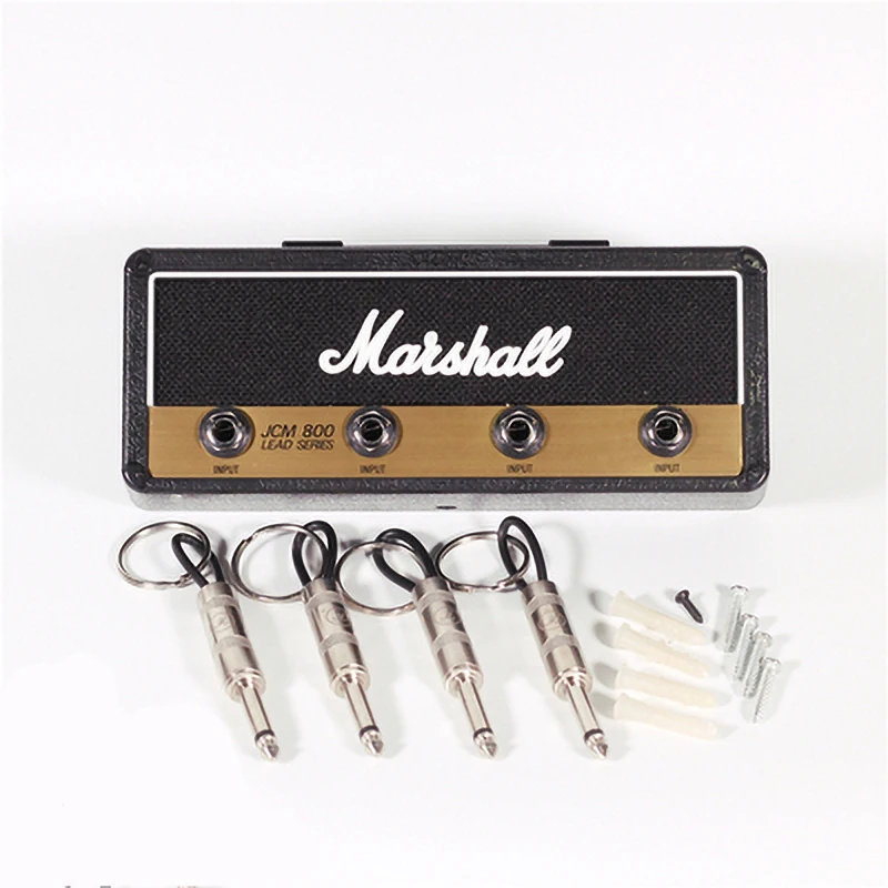 Настенный винтажный держатель для ключей Marshall усилитель гитары 2 0 JCM800 украшение