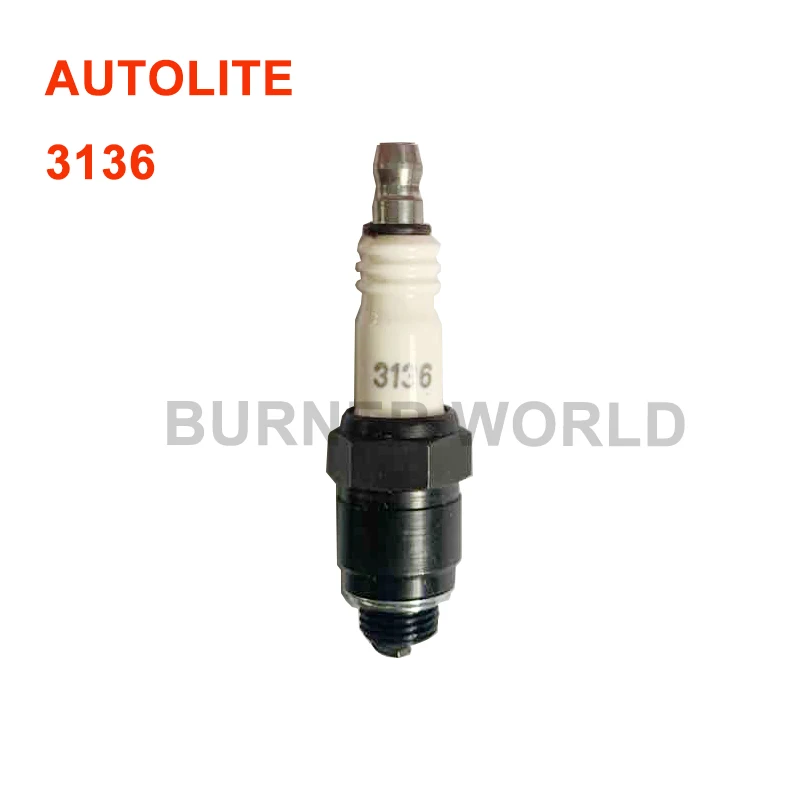 Autolite 3136スパークプラグセラミック電極暖炉部品 AliExpress