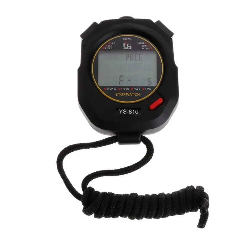 

Professional Handheld Digital Stopwatch Sport Running Training Chronograph Timer