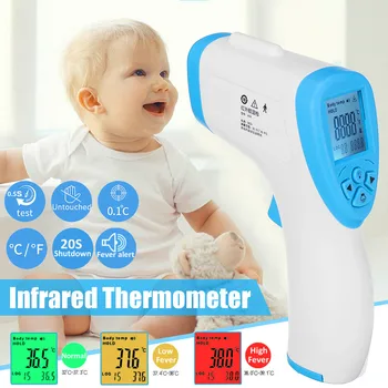 

(In Stock)Forehead thermometer Non-contact Infrared Thermometer Body Temperature Fever Digital Measurement Tool For Adult Baby