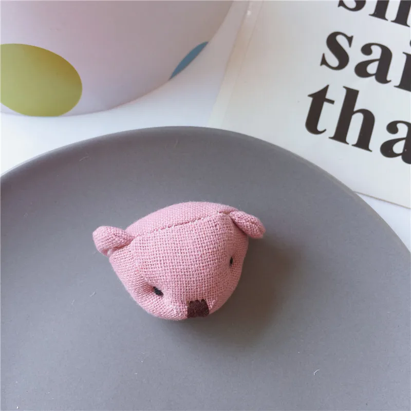 7 шт./лот DIY ручной работы милый медведь мягкие нашивки аппликации для одежды Швейные принадлежности "сделай сам" украшение для волос