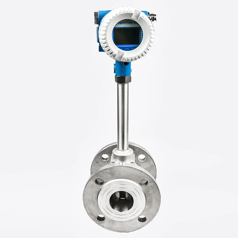Dn50 Pulse No Display Gas Vortex Flowmeter Gas Flow Meter Steam