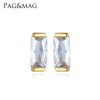 

PAG & MAG anti allergy 14K Gold Earrings New Fashion Earrings Korean Earrings female