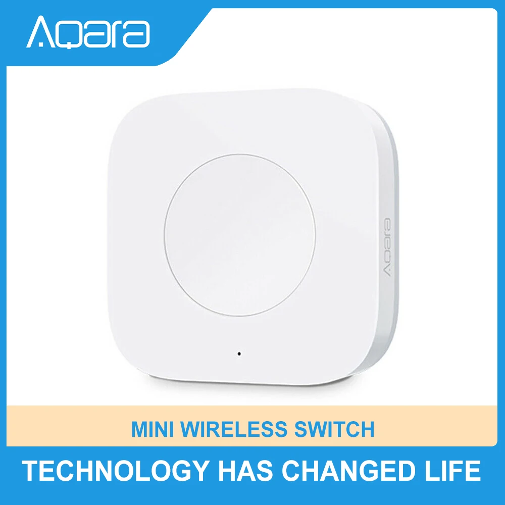 

Aqara Smart Wireless Switch Smart Remote One Key Control Intelligent Application Home Security APP Control Wrok with Homekit