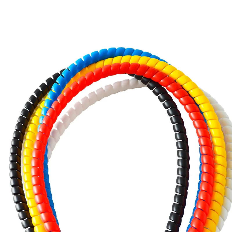 1 метр 10 мм/14 мм спиральный провод Органайзер оберточная трубка огнестойкий кабель рукав цветной кабель корпус кабель рукава обмотка трубы