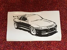 

For Nissan Skyline R32 GTR Massive Wall Art Vinyl Sticker Various Sizes