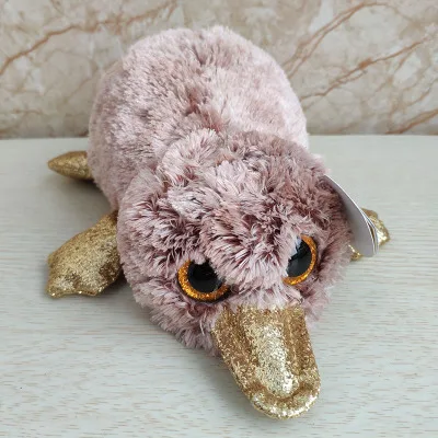15 см милая плюшевая игрушка МОРСКОЙ зверь убийца чучело кит дельфин печать цветная рыба Золотая рыбка Краб платипус игрушка чучело плюшевый ребенок подарок - Цвет: platypus GRAY