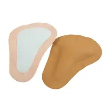 1 пара подкладки для поддержки свода стопы, женская обувь на высоком каблуке, упругая губчатая стелька из искусственной кожи, амортизирующая, обезболивающая, массажная