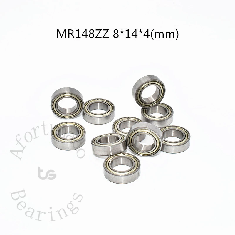 MR148ZZ 8*14*4 (мм) 10 шт Бесплатная доставка ABEC-5 подшипник металлическим герметичным