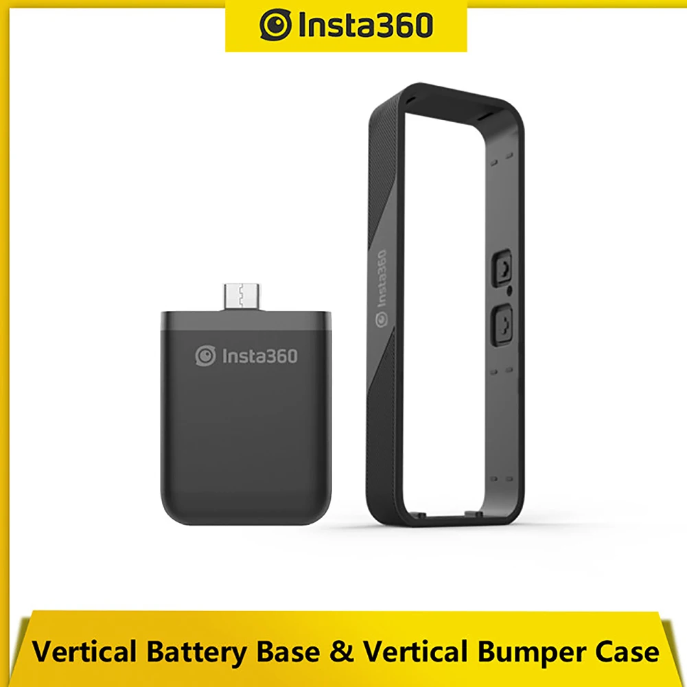 Insta360 ONER Vertical Battery Base &amp Bumper Case Action Camera Accessories Fall protetion for Waterproof Sport Cam | Электроника