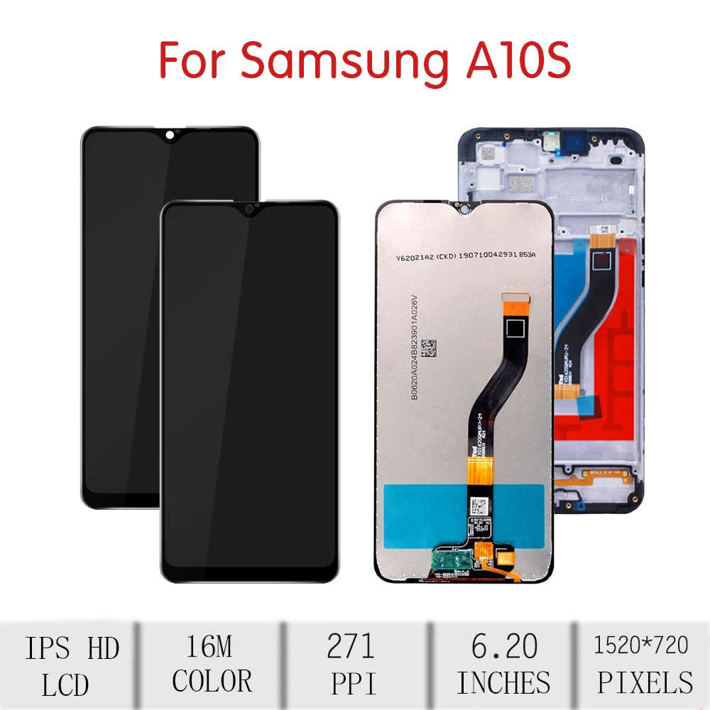6 2 Screen For SAMSUNG Galaxy A10s LCD Touch Screen Digitizer Assembly For Samsung A10s Display 1 6 2 Screen For SAMSUNG Galaxy A10s LCD Touch Screen Digitizer Assembly For Samsung A10s Display 2