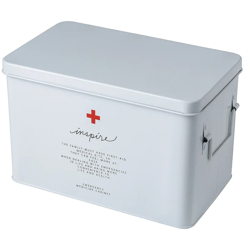 Household Medicine Box Medicinal Product Iron Storage Box Size Optional