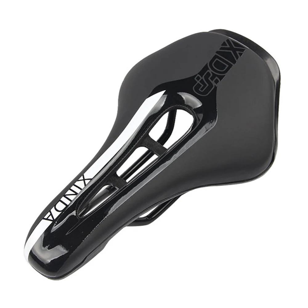 Black white Велосипедное седло MTB велосипедные седла из мягкой искусственной кожи Велосипедное Сиденье части горного велосипеда гоночное седло Аксессуары для велосипеда D30 - Цвет: Black white