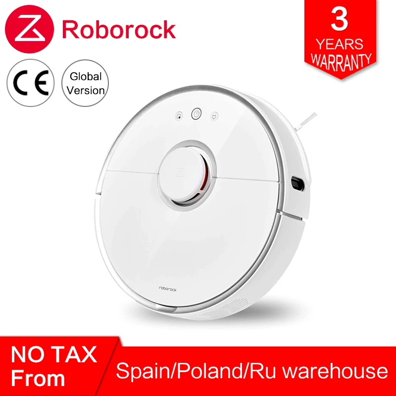 Roborock s50 s55 Xiaomi Vacuum Cleaner 2 for Home Smart Cleaning Wet Mopping Carpet Dust Sweeping Mi Robot Robotic Wireless APP|Vacuum Cleaners| - AliExpress