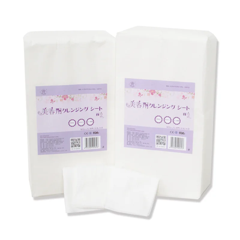 

Baby Bib Disposable Spunlaced Gauze Sponge Nonwoven Fabric Hairdressing Towel Small Square Towel Wet And Dry Dual Purpose Conven