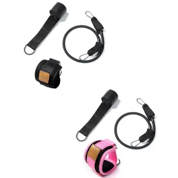 

3pcs/set Dance Exercise Rope Leg Stretcher Belt Hot Selling Multi-function Safety Durable Door Split Yoga Ballet Soft Band