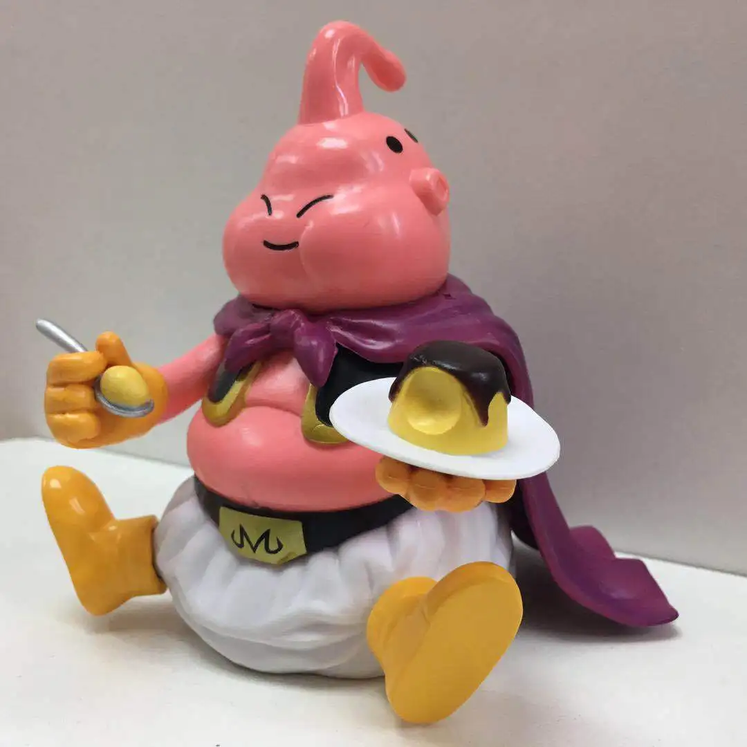 Аниме Dragon Ball сидя переменчивое выражение Majin Buu Garage Kit Модель автомобиля украшение подарок
