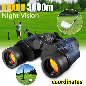 

High Quality 60X60 Optical Telescope Night Vision Binoculars 3000M binocular Spotting scope outdoor Hunting sports eyepiece