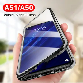 

Magnetic Adsorption Phone Case For Samsung Galaxy A51 A71 A50 A70 Flip Back Cover For Samsung S10 Plus A 50 A 51 A51 Case Magnet