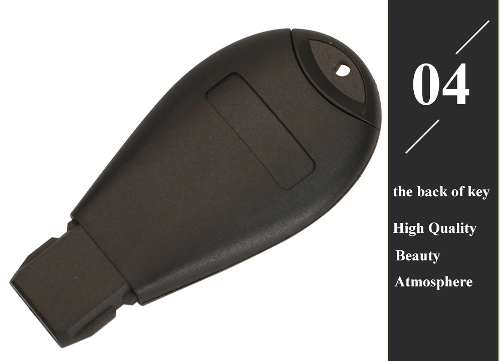 Keyforkess 433Mhz ID46 auto remota senza chiave vai per Jeep Grand Cherokee Chrysler Town & Country 300 Dodge Caravan key Smart key - H4b42b28c9b1c4fd6918e7319bca777ba4