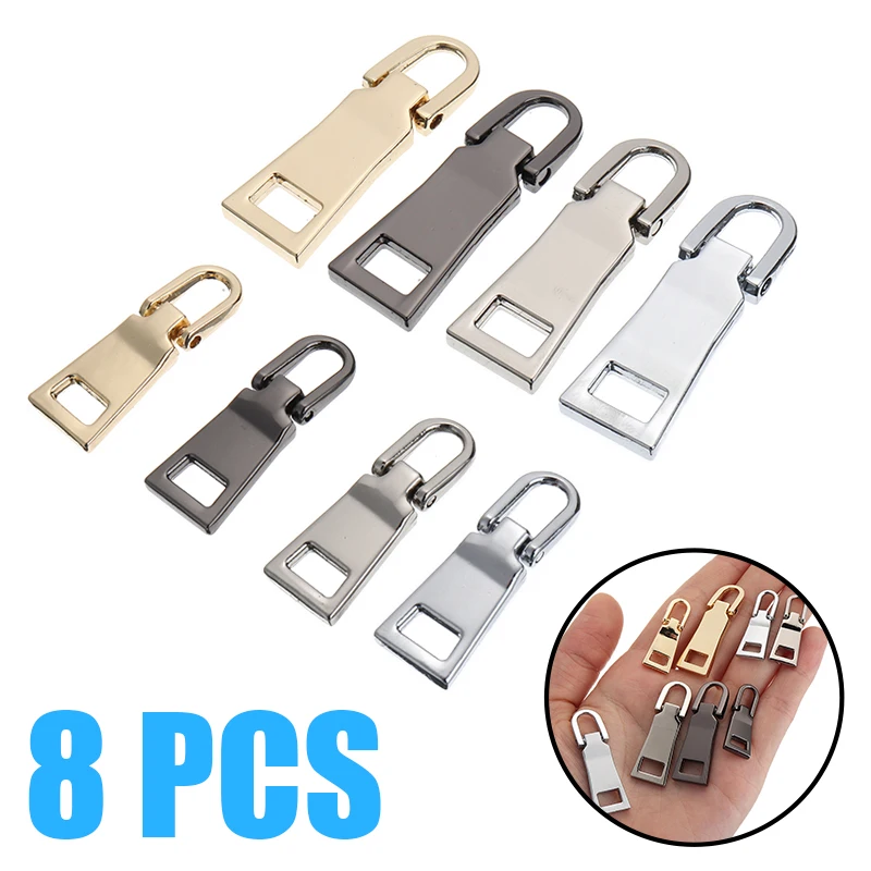 8 шт. набор для ремонта молнии съемник фиксатор Сменный Набор сделай сам сумка