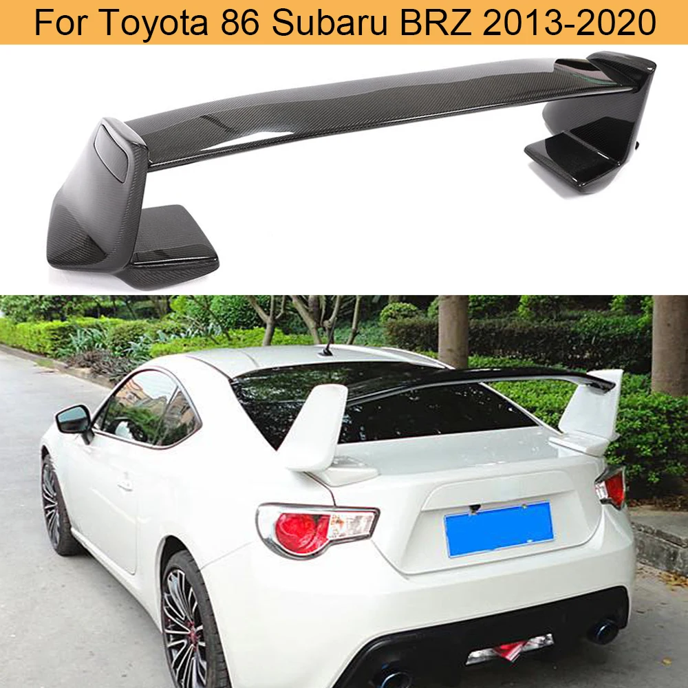Карбоновый автомобильный спойлер на задний багажник крыло для Toyota 86 Subaru BRZ 2013 2020