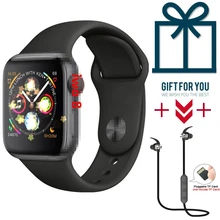 Модные умные часы+ наушники Bluetooth ECG+ PPG браслеты серии 4 reloj deportivo hombre для iphone 6 7 X Android Смарт-часы