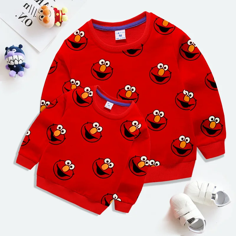 

2020 Mother Baby Family Matching Outfits Spring Winter Casual Mom Kids Sweaters Cute Baby Shirts Mom Dress Hoody Mom Son Look